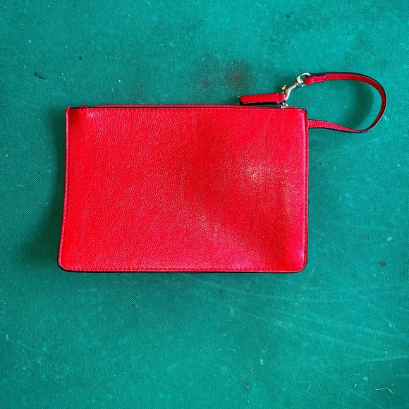 NWOT Red & Black Calvin Klein Tote Bag with Wristlet - Picture 9 of 15